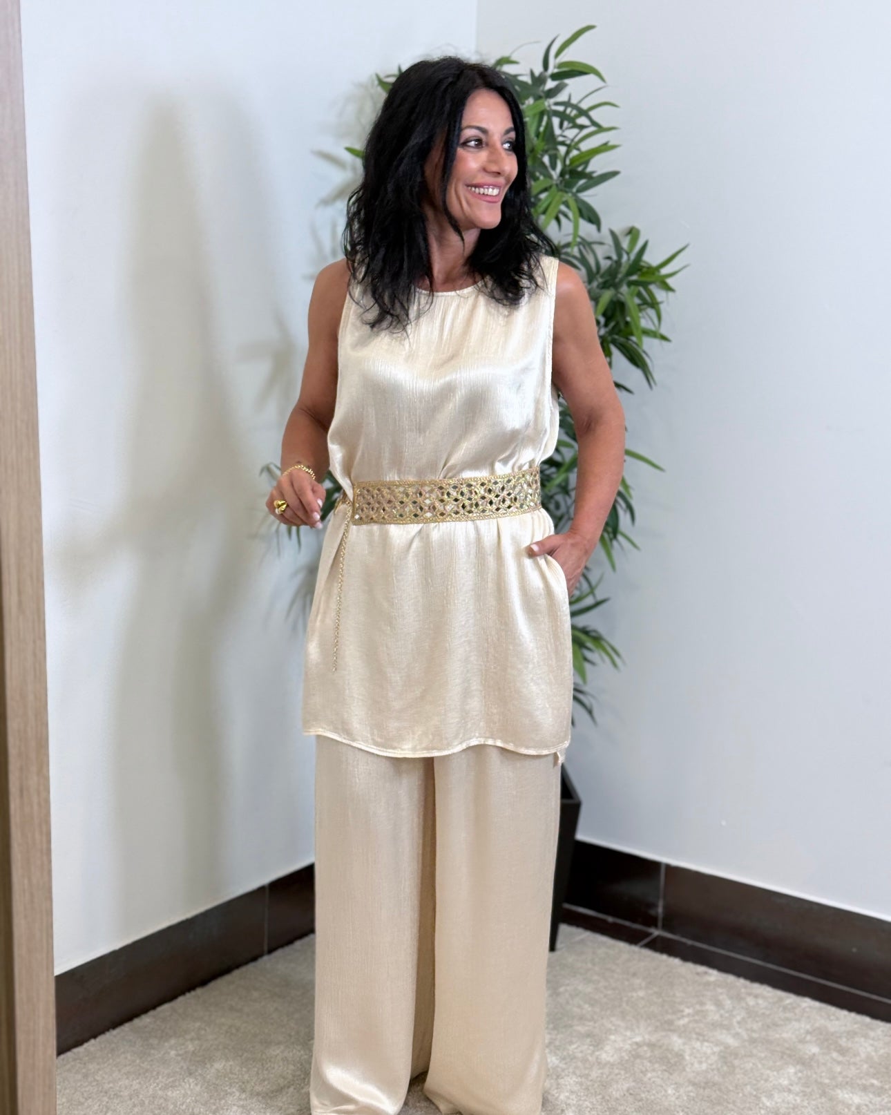 BLUSA MOON BEIGE