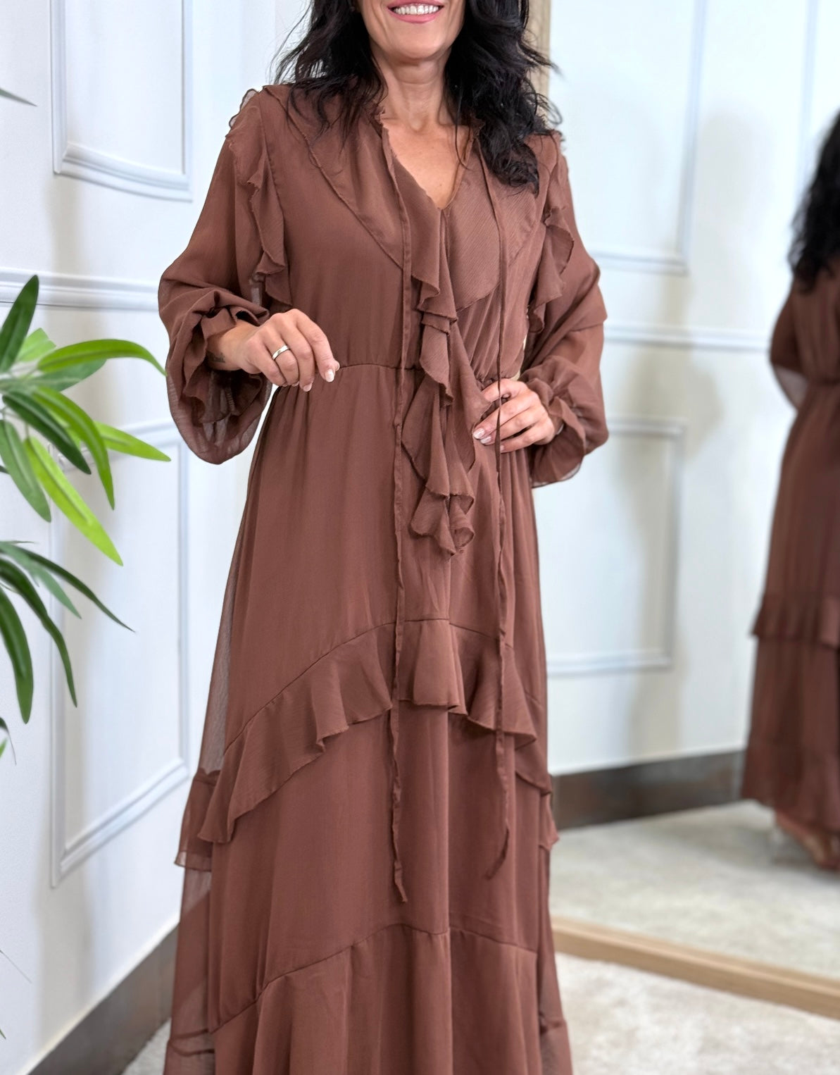 VESTIDO ARUBA CHOCOLATE