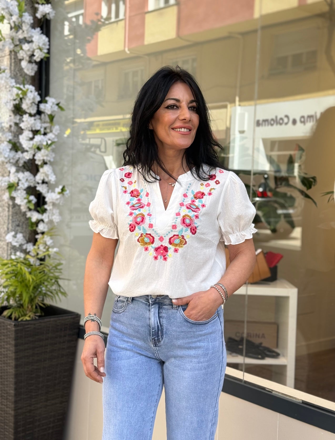 BLUSA FLORA