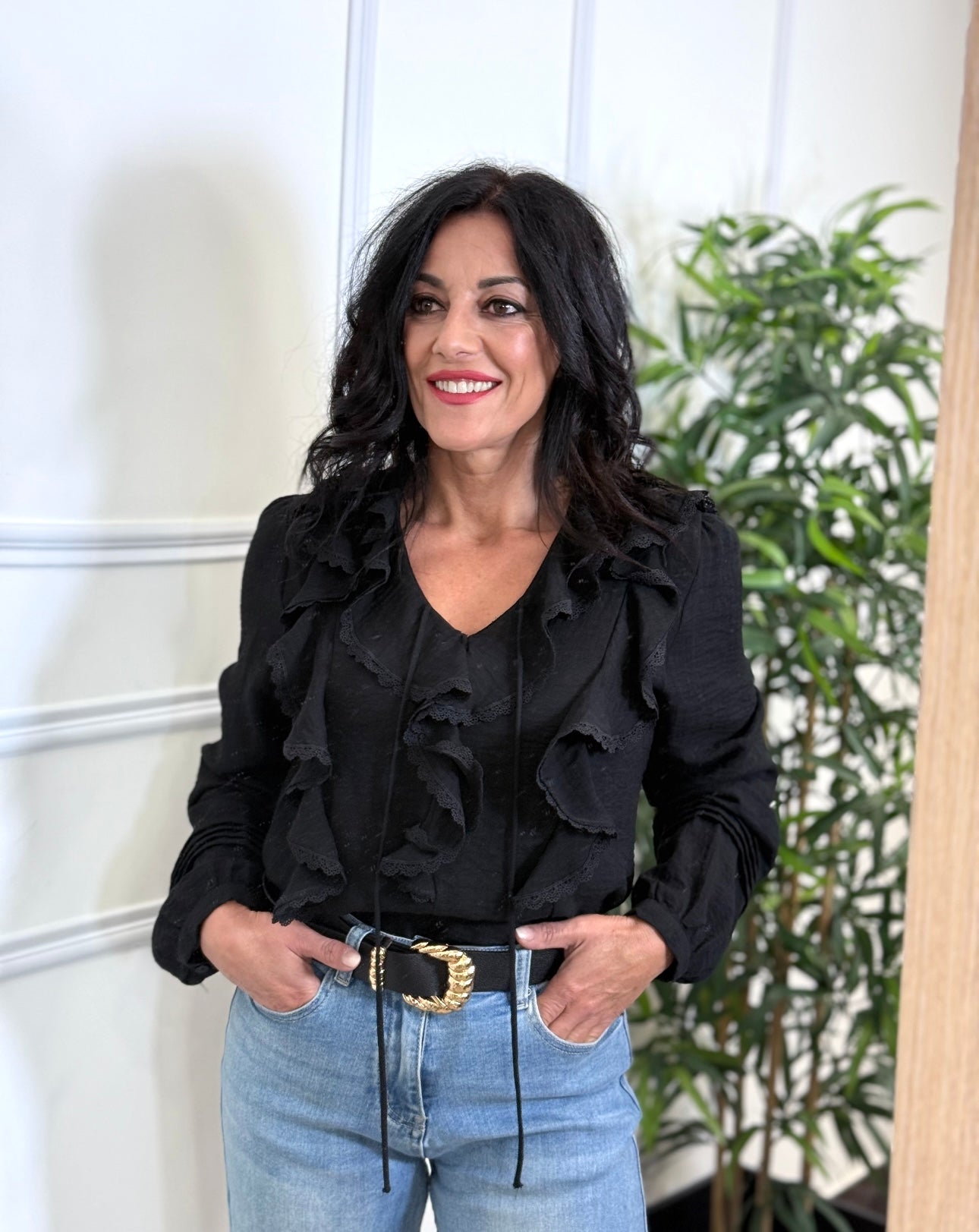 CAMISA NUIT NEGRA