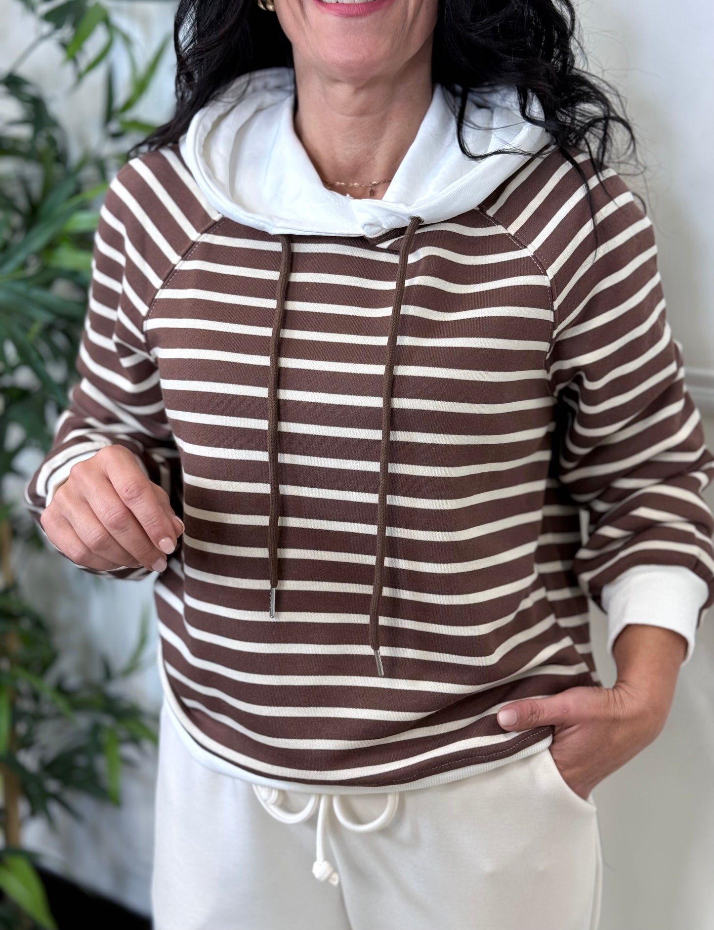 SUDADERA GRACE CHOCOLATE