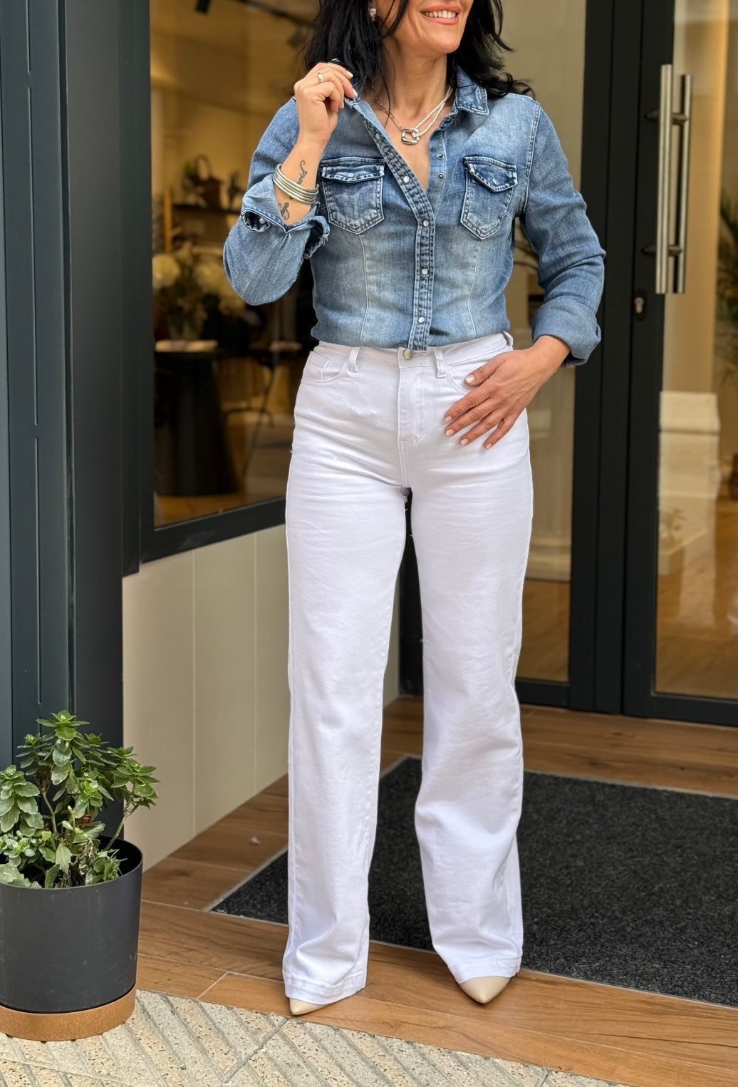 PANTALÓN MONDAY BLANCO