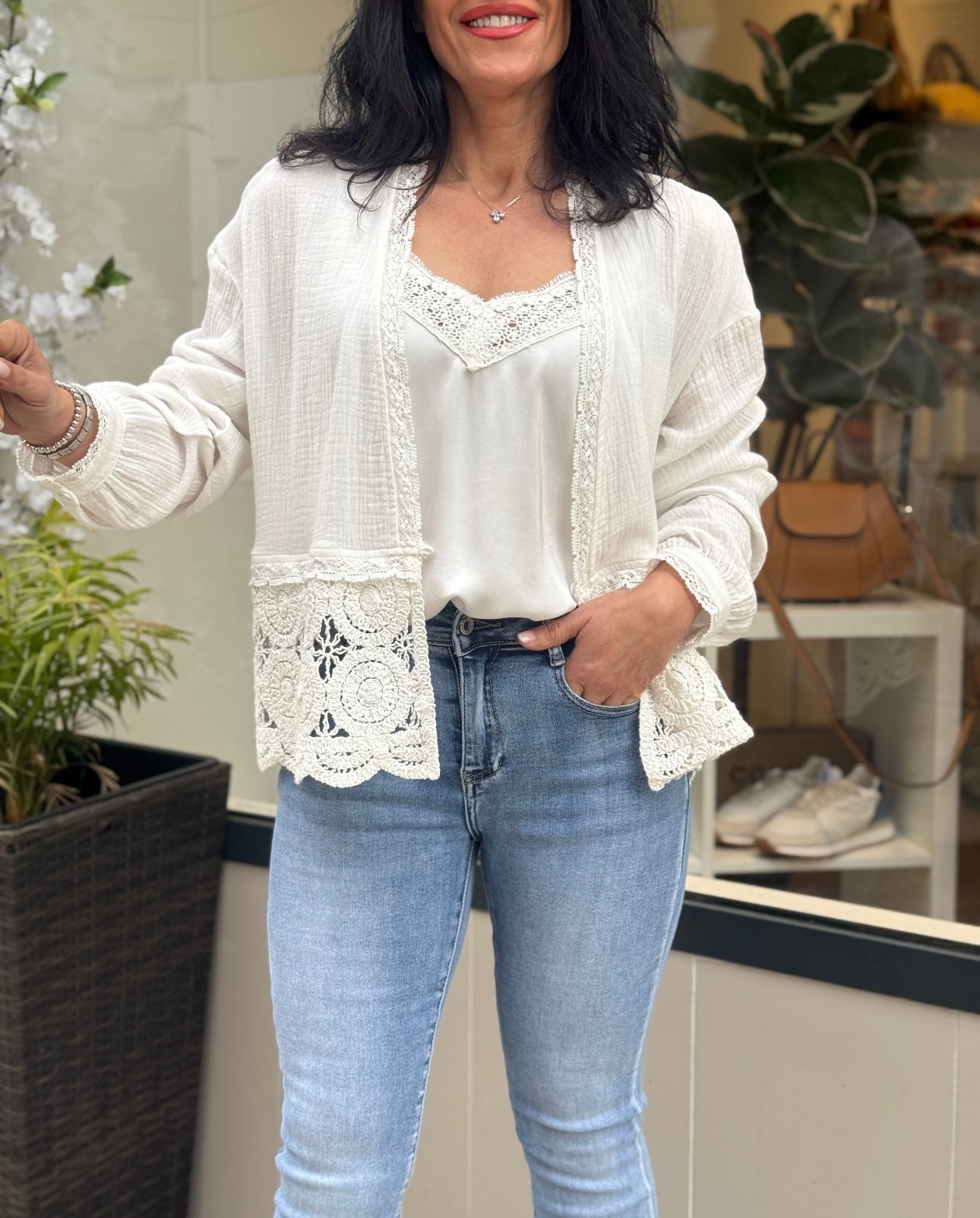 CAMISA MENORCA BLANCA
