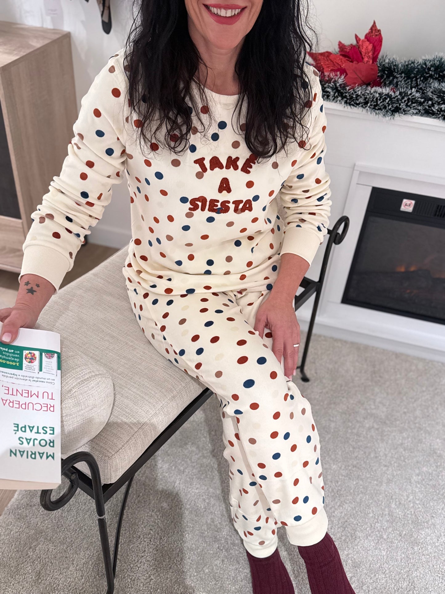 PIJAMA TAKE A SIESTA BEIGE