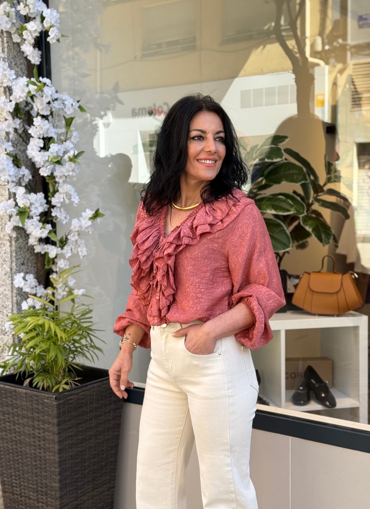 BLUSA TERRACOTA