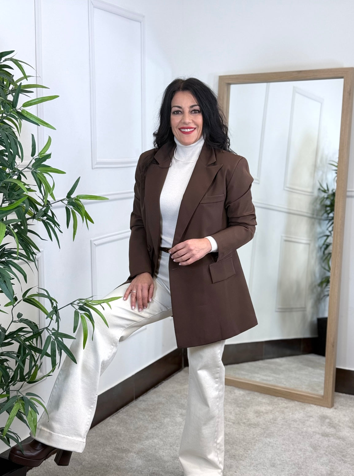 BLAZER NEW CHOCOLATE