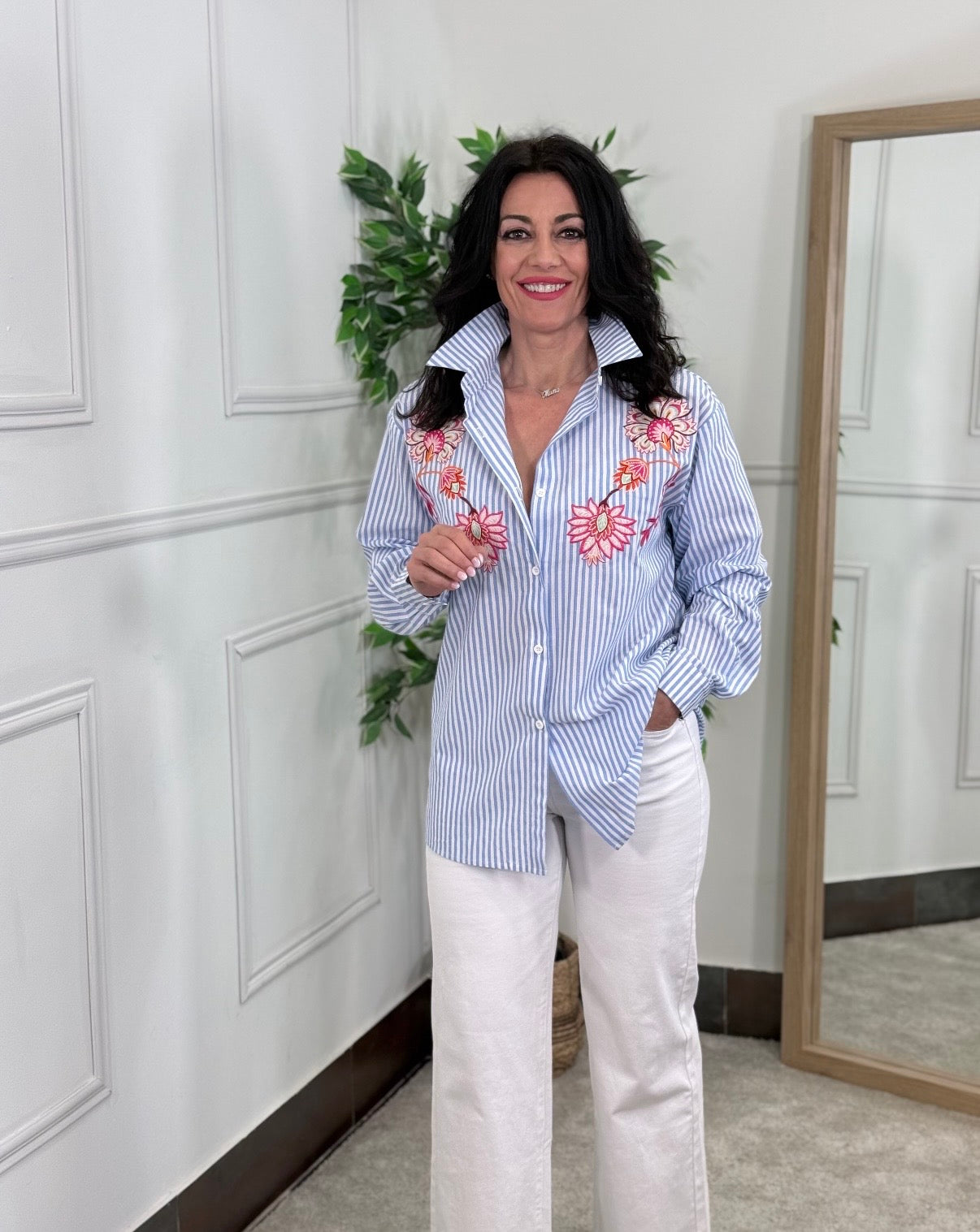 CAMISA STYLE BORDADO