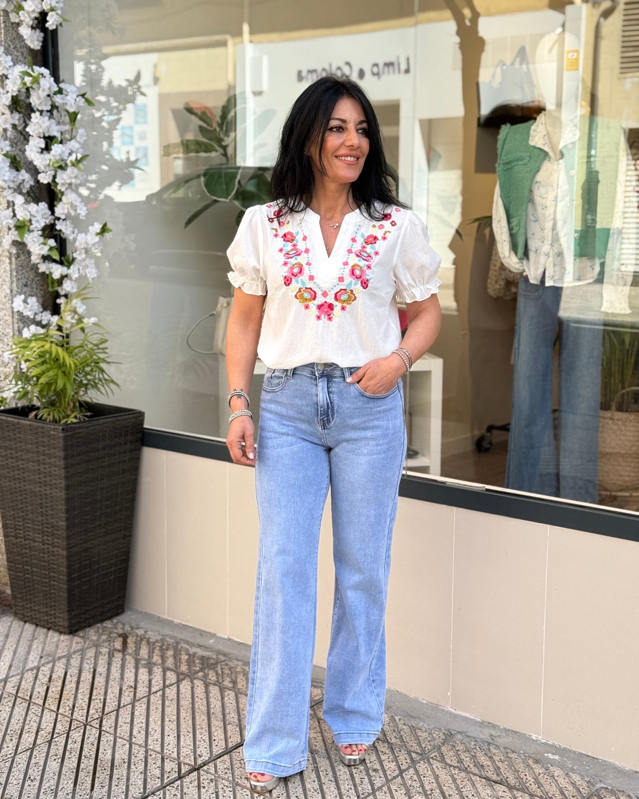 BLUSA FLORA