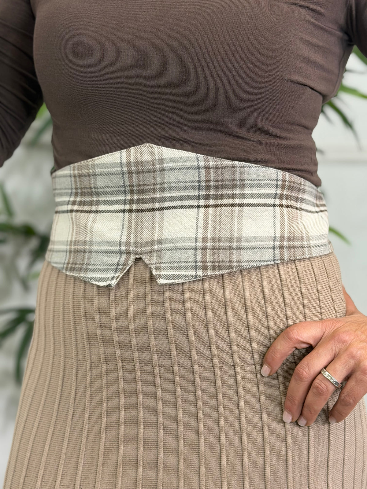 FAJÍN CUADRO BEIGE