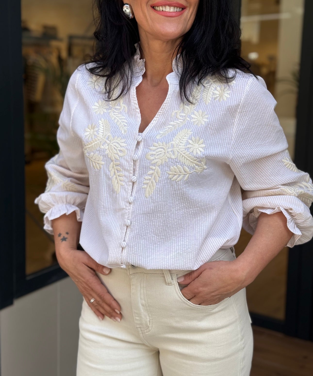 CAMISA WEAR BEIGE