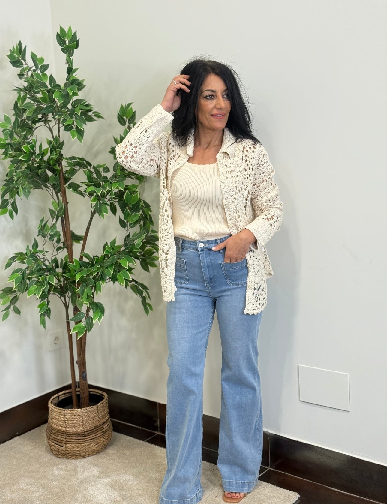 CÁRDIGAN BOHO CROCHET