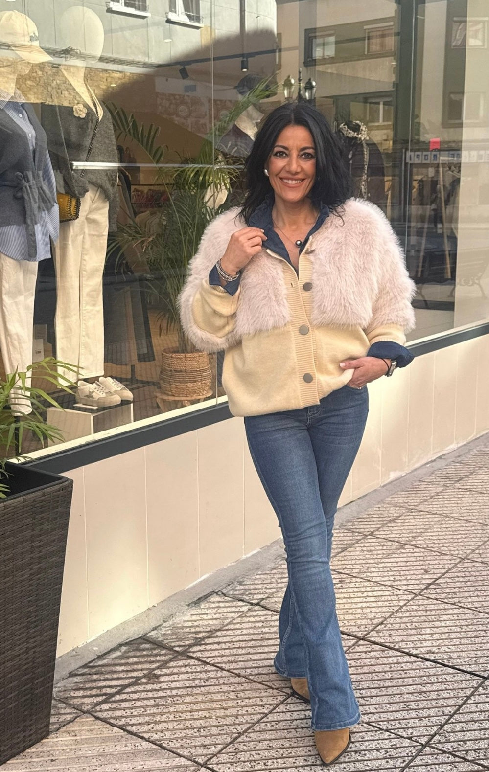 CHAQUETA PELO COMBINADA