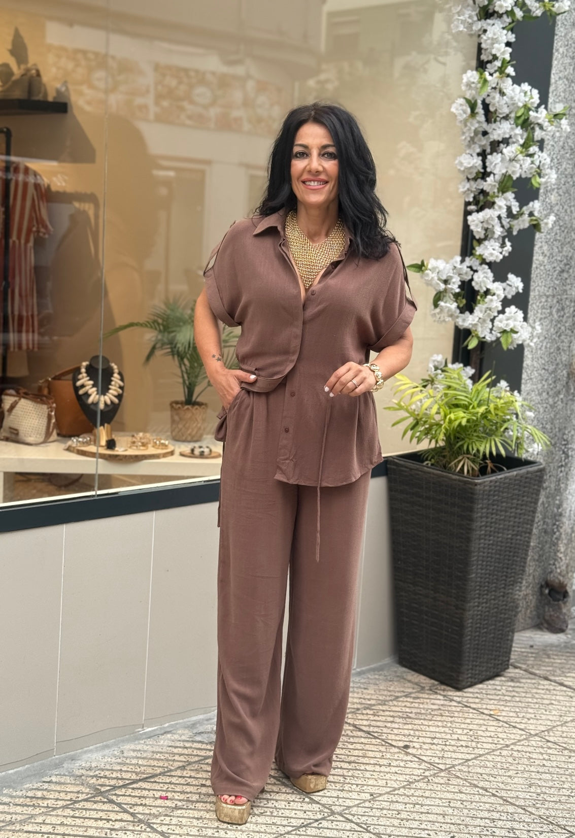 SOBRECAMISA SIRE CHOCOLATE