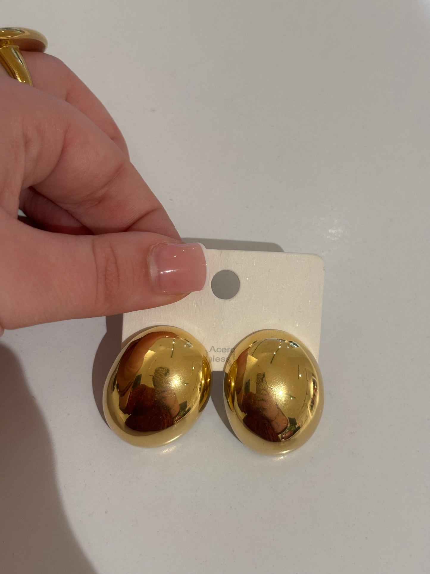 PENDIENTES OVALO