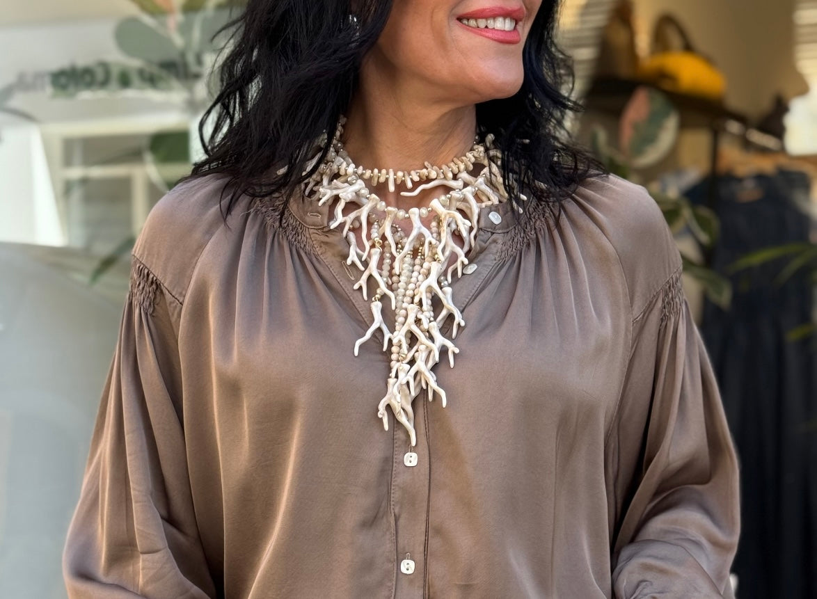 COLLAR EXTRE BEIGE
