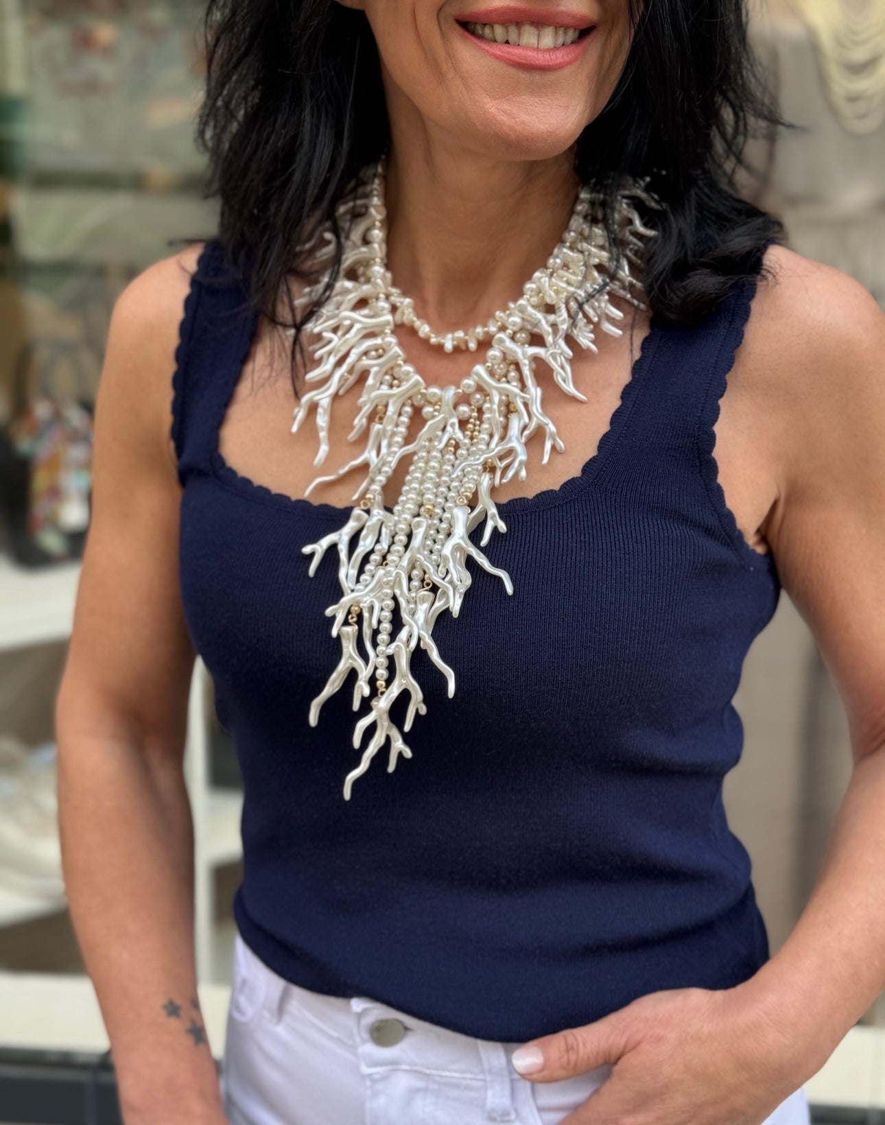 COLLAR EXTRE PERLADO