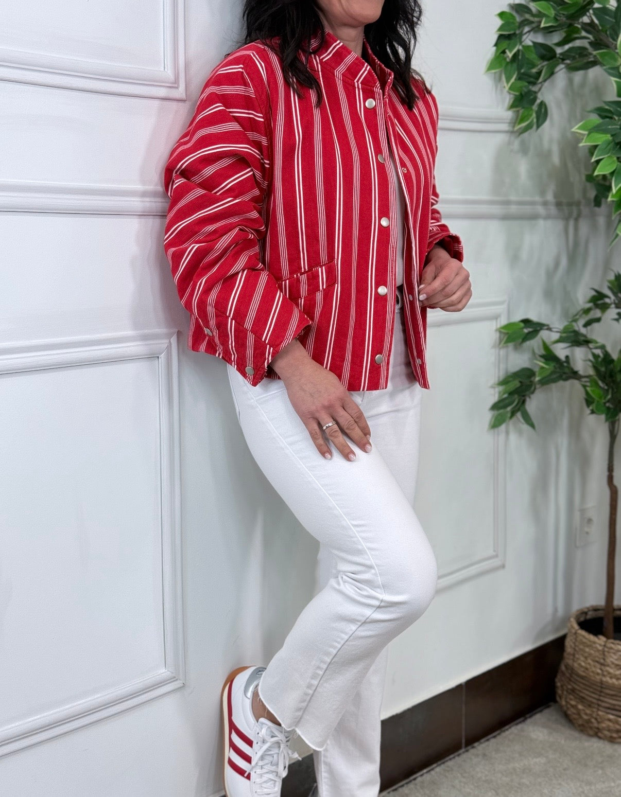 CHAQUETA CHERRY RAYAS