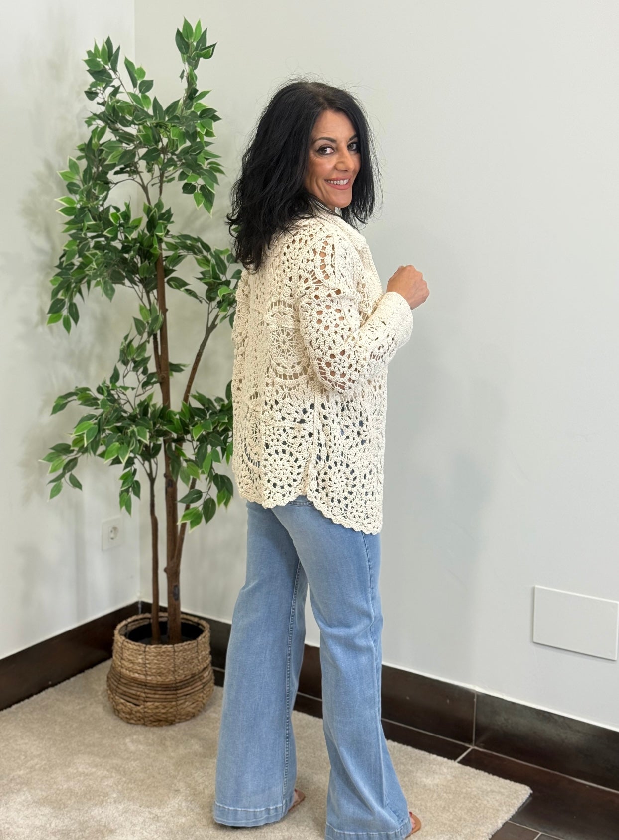 CÁRDIGAN BOHO CROCHET