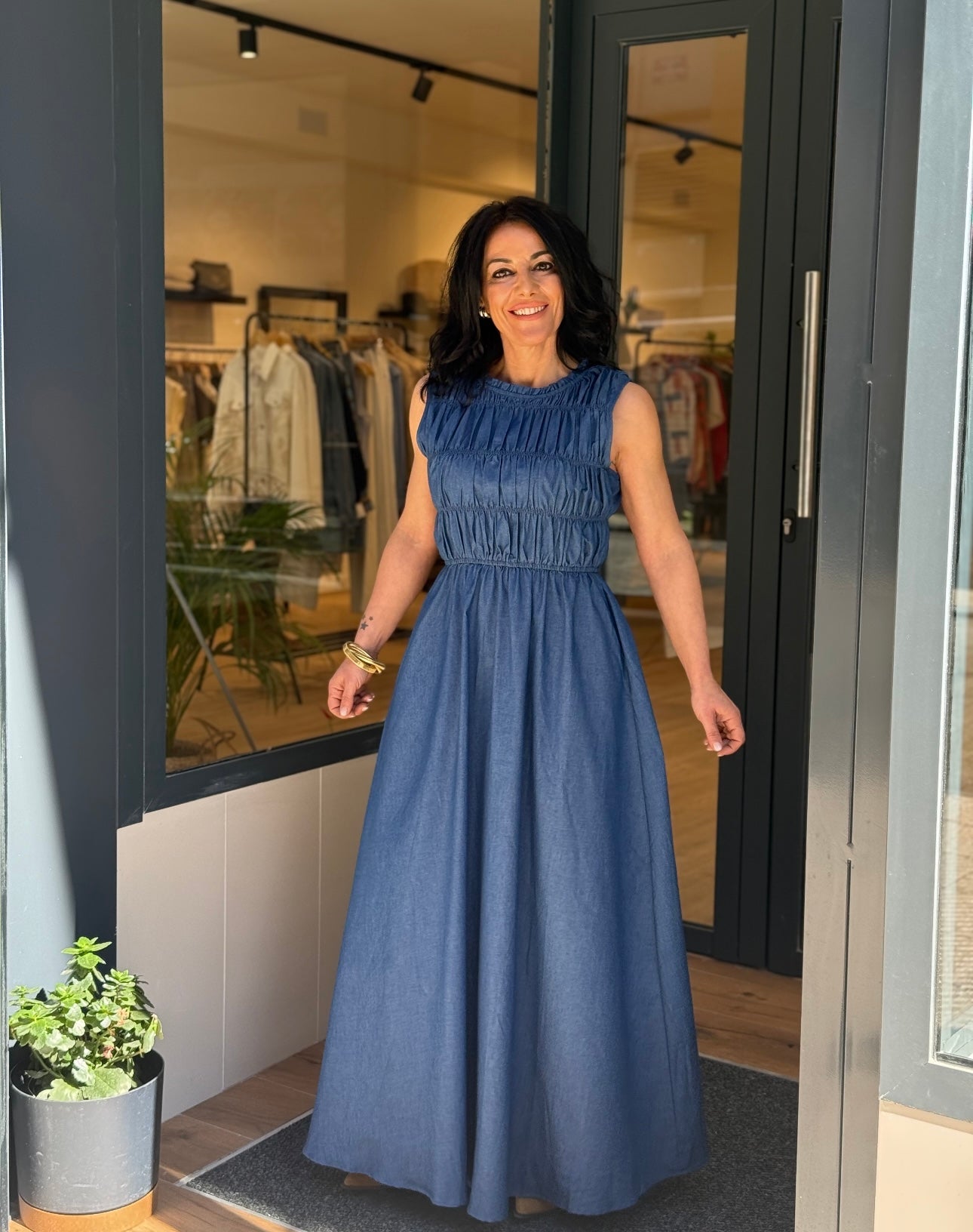 VESTIDO DENIM SOLE
