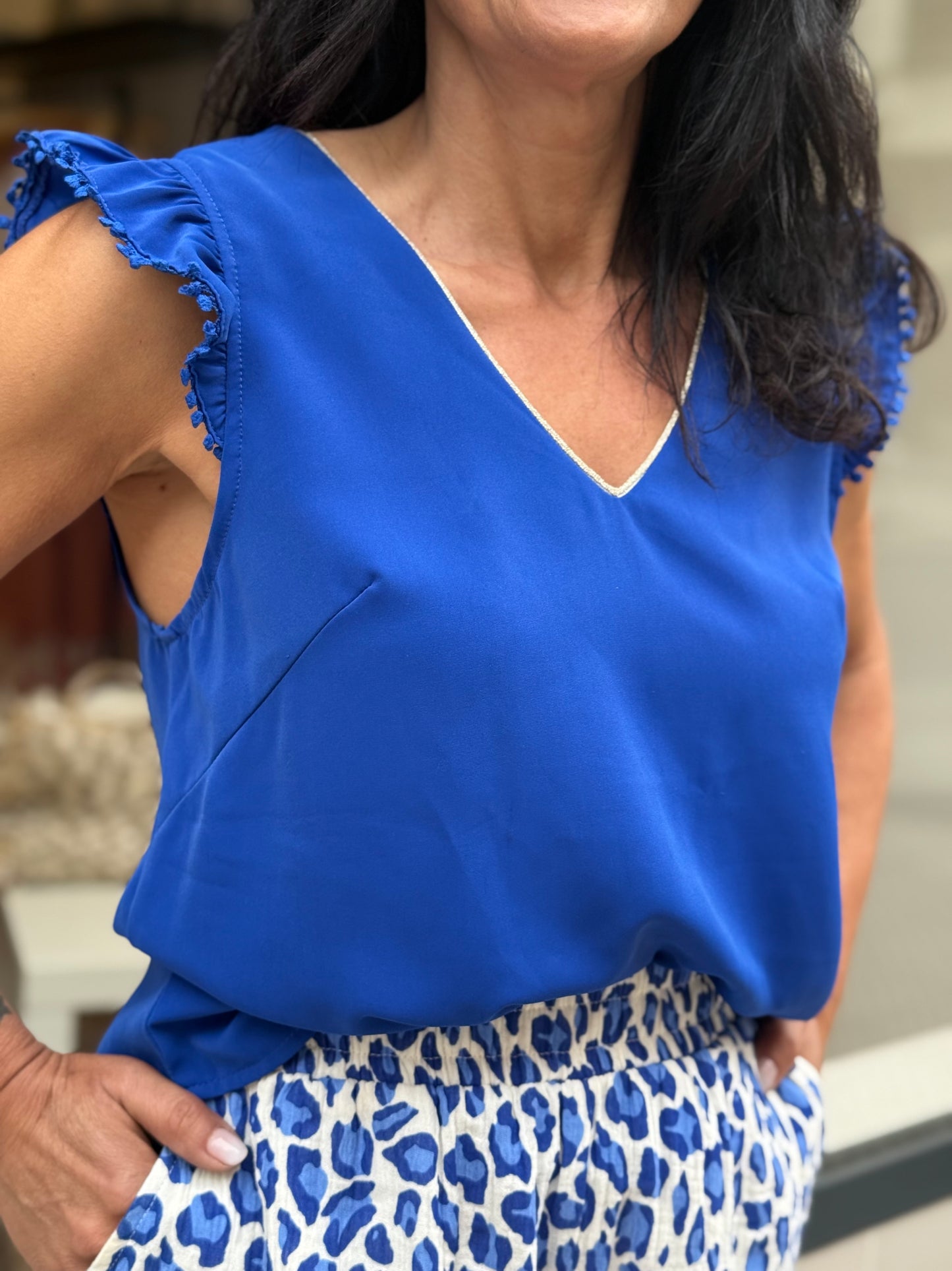 CAMISA AZULON