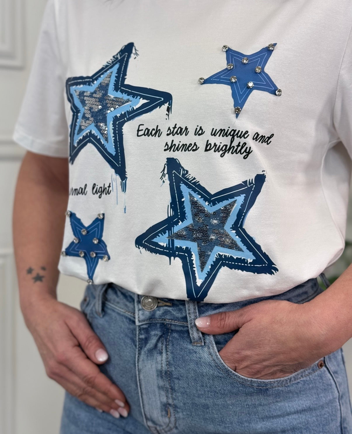 CAMISETA STAR BLUE