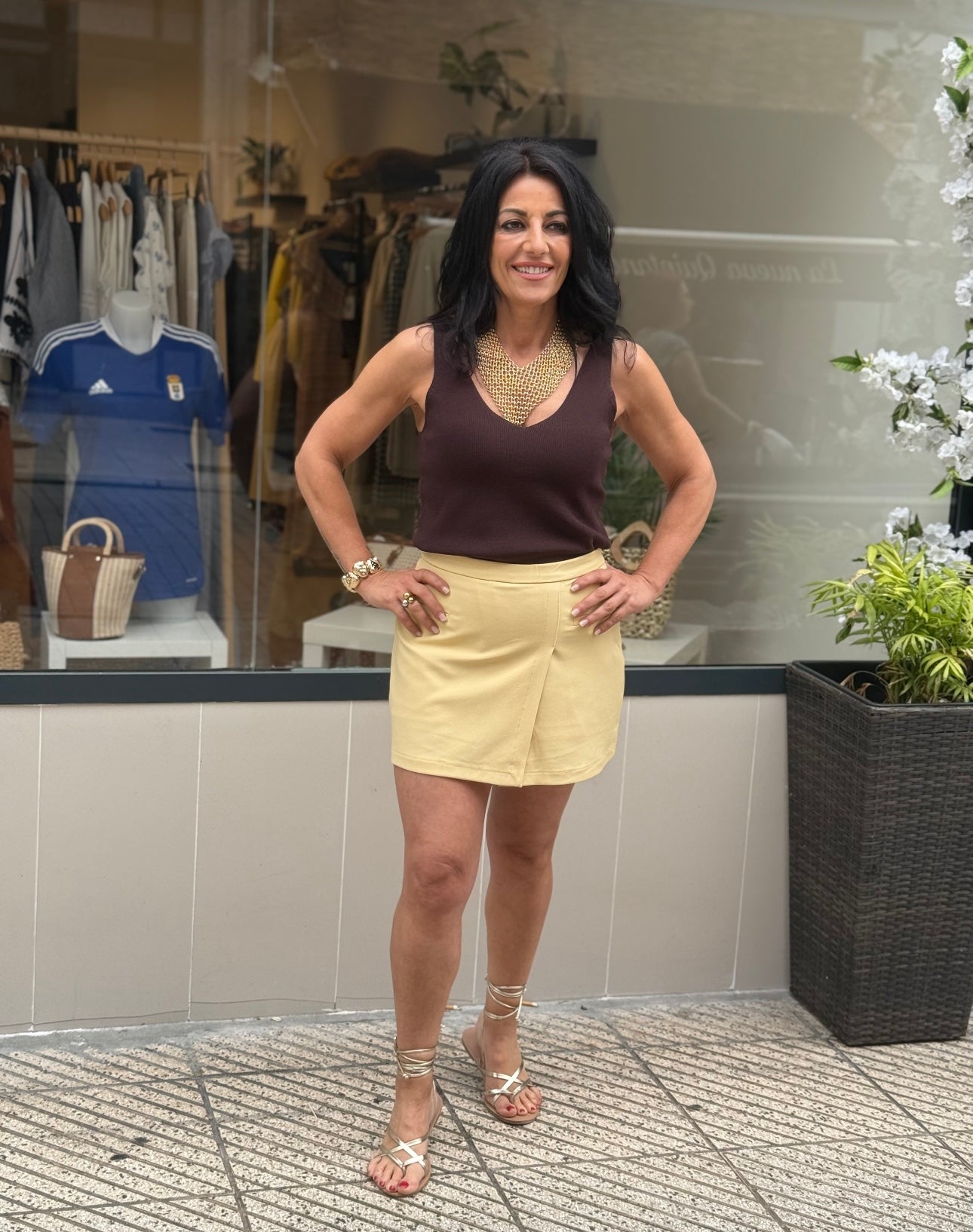 FALDA PANTALÓN MANTEQUILLA