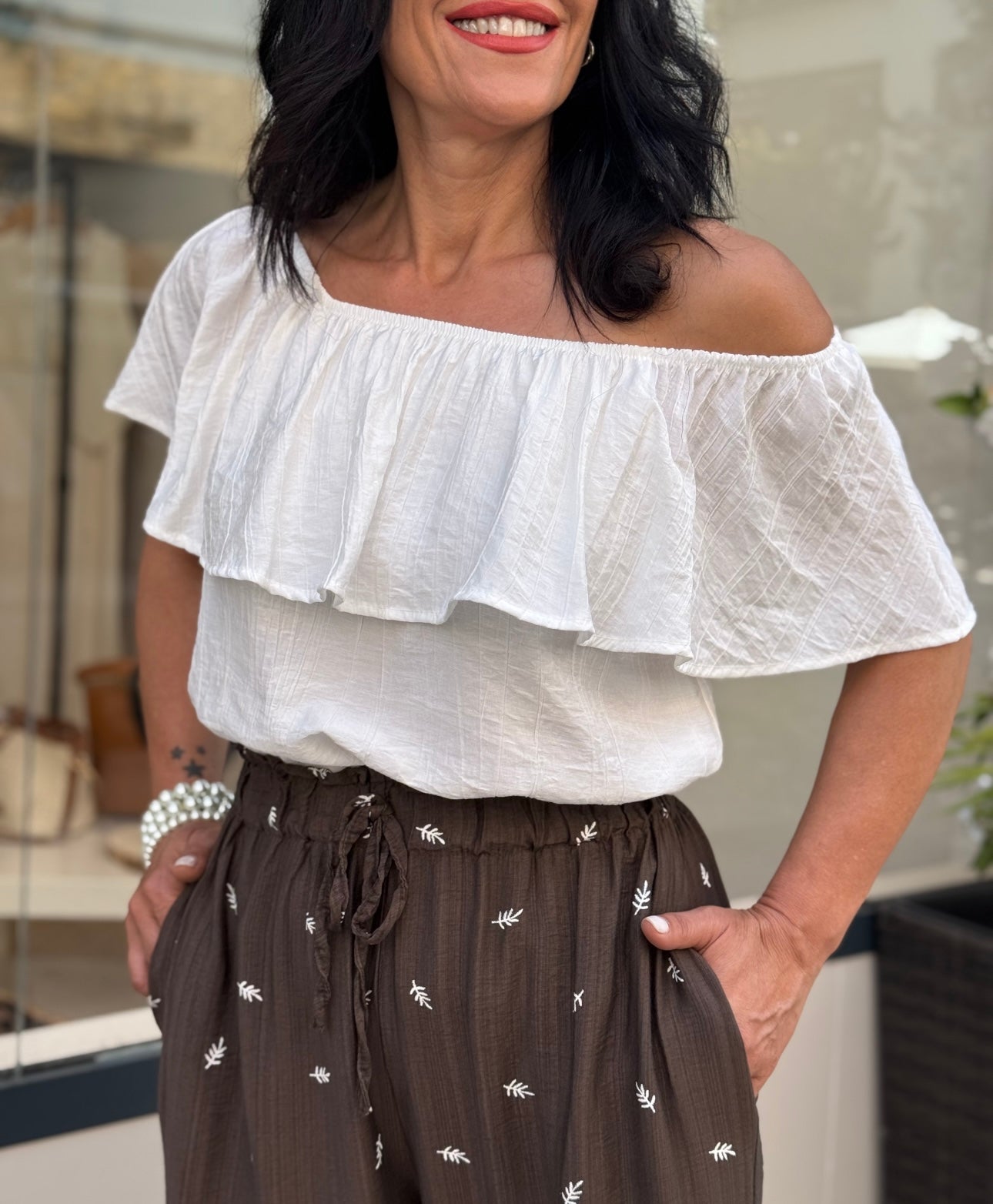 TOP MENORCA BLANCO