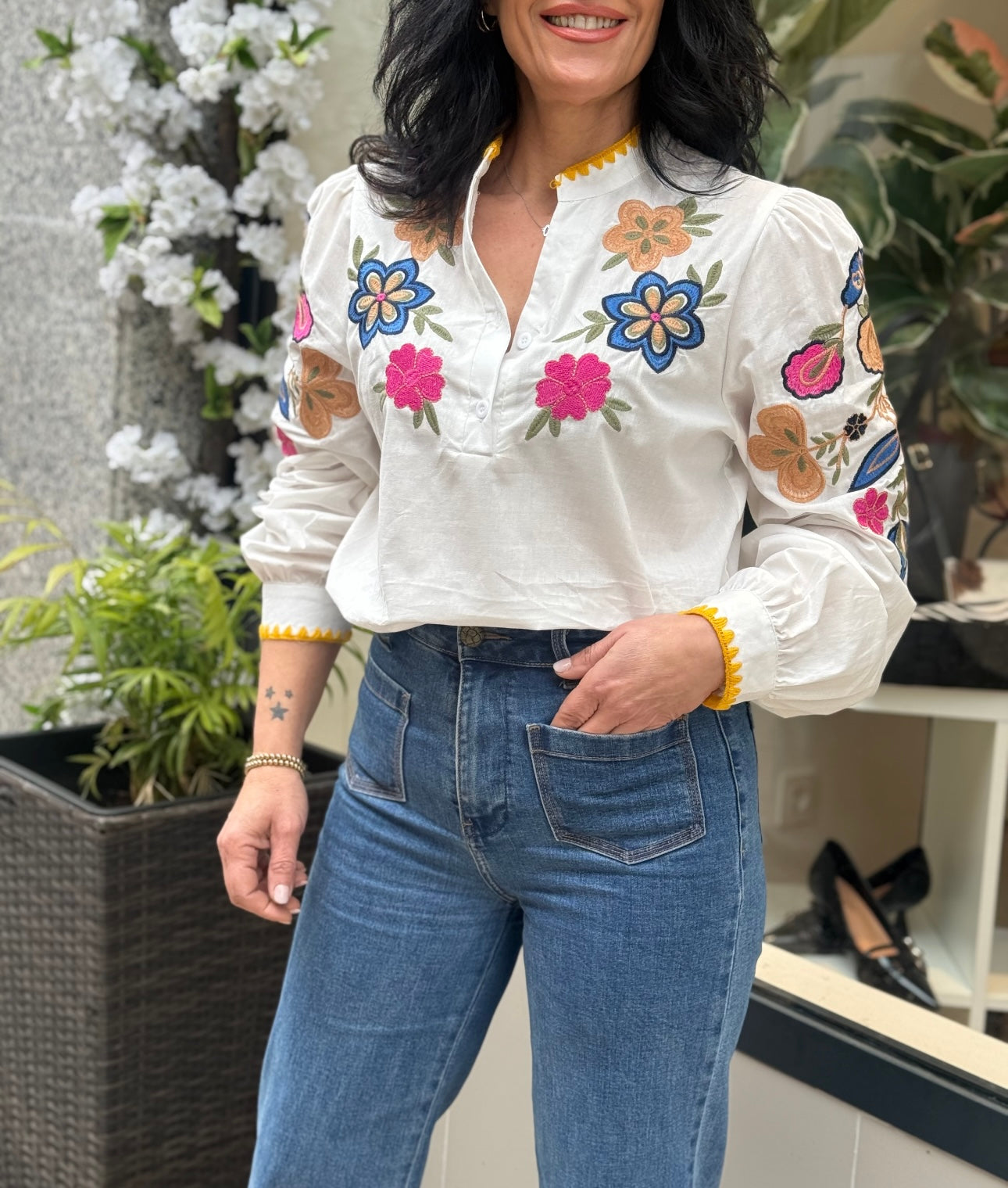 CAMISA GARDENIA