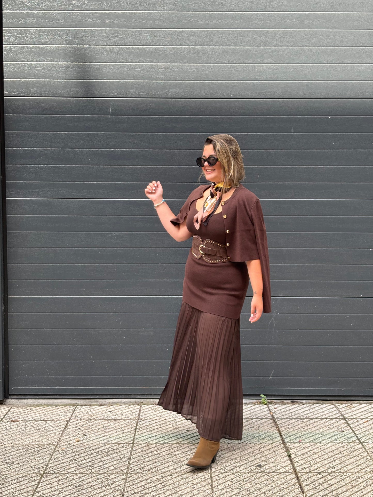 VESTIDO LATTE CHOCOLATE