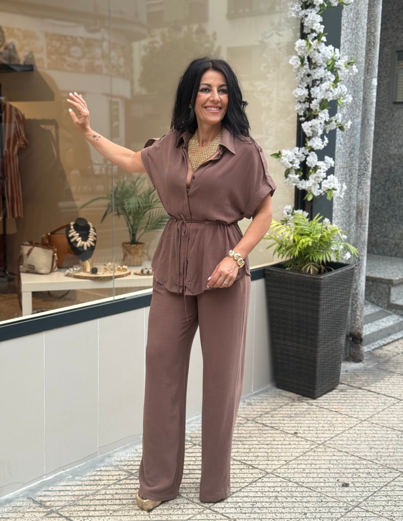 SOBRECAMISA SIRE CHOCOLATE