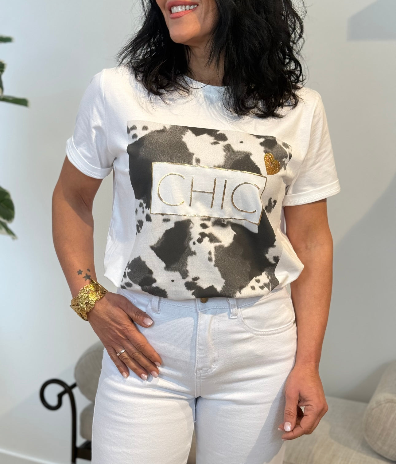 CAMISETA CHIC GRIS
