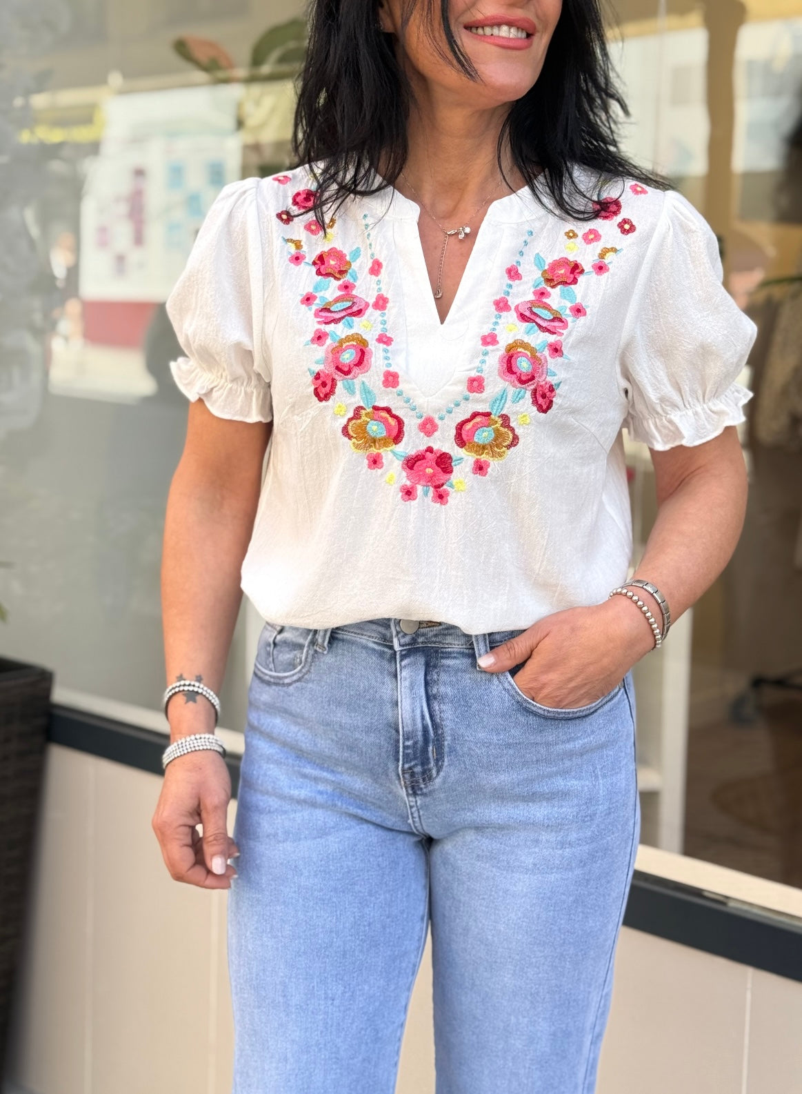 BLUSA FLORA