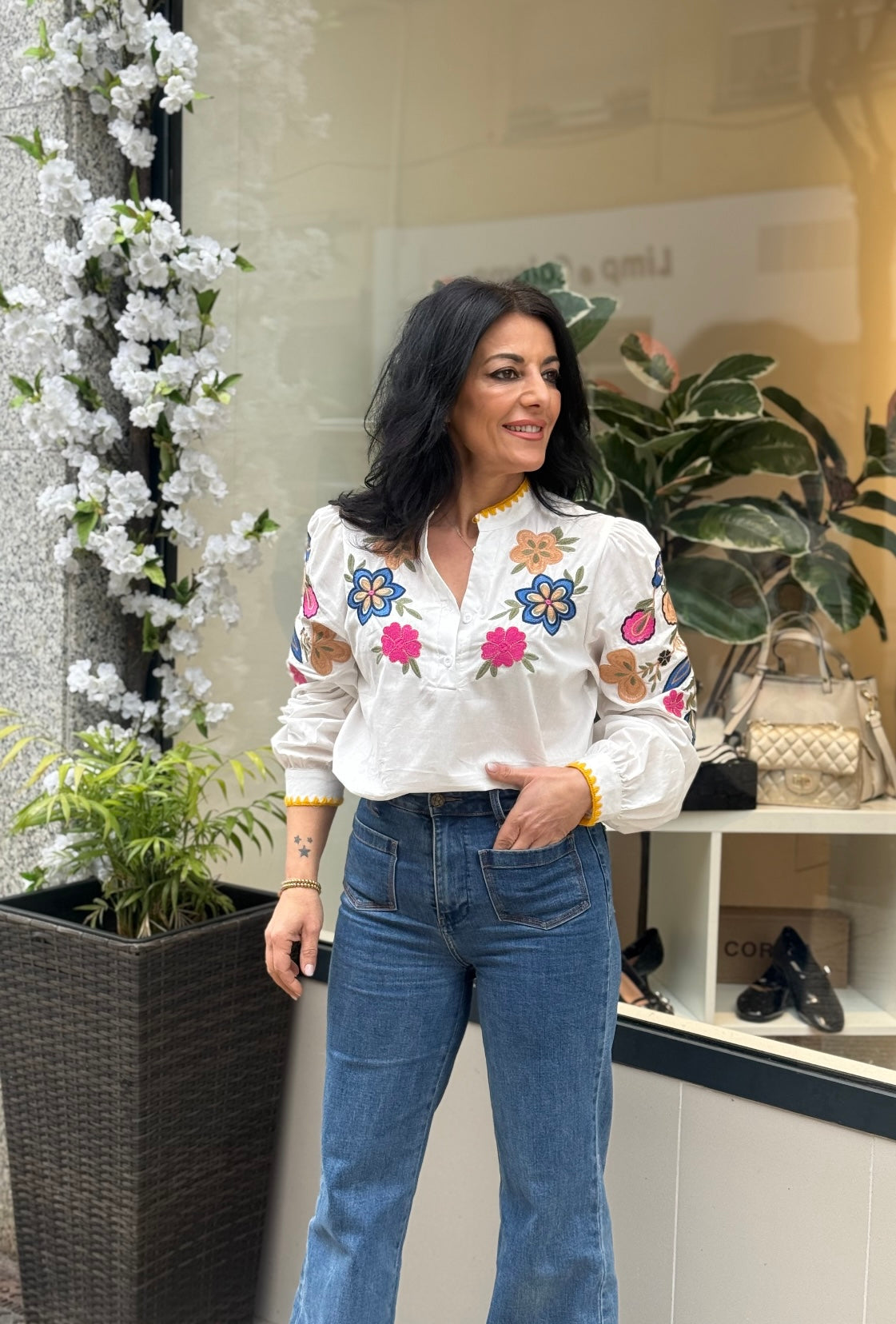 CAMISA GARDENIA