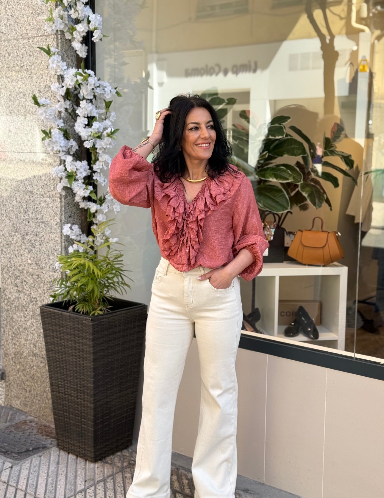 BLUSA TERRACOTA