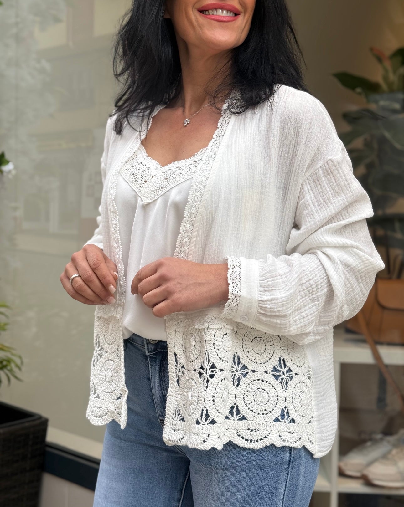 CAMISA MENORCA BLANCA