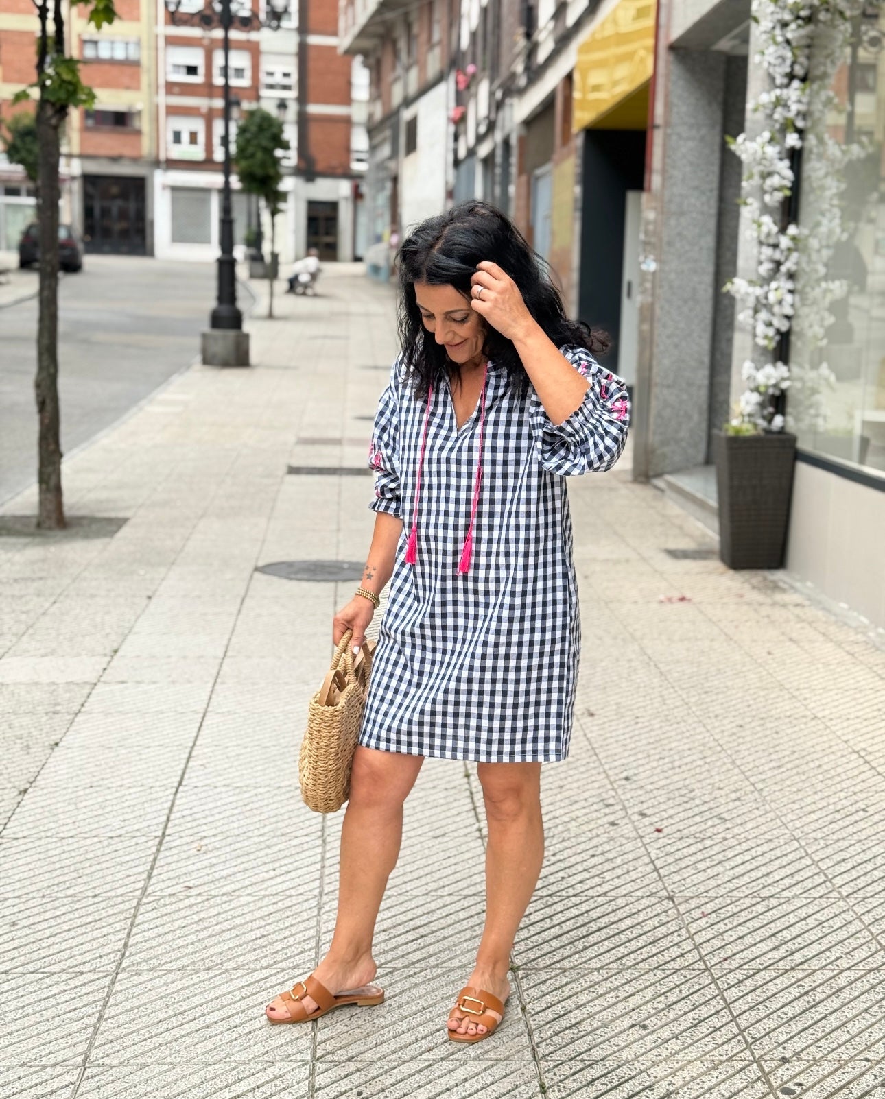 VESTIDO VICHÍ BORDADO