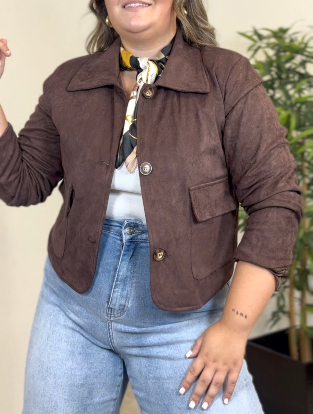 CHAQUETA CHEER CHOCOLATE