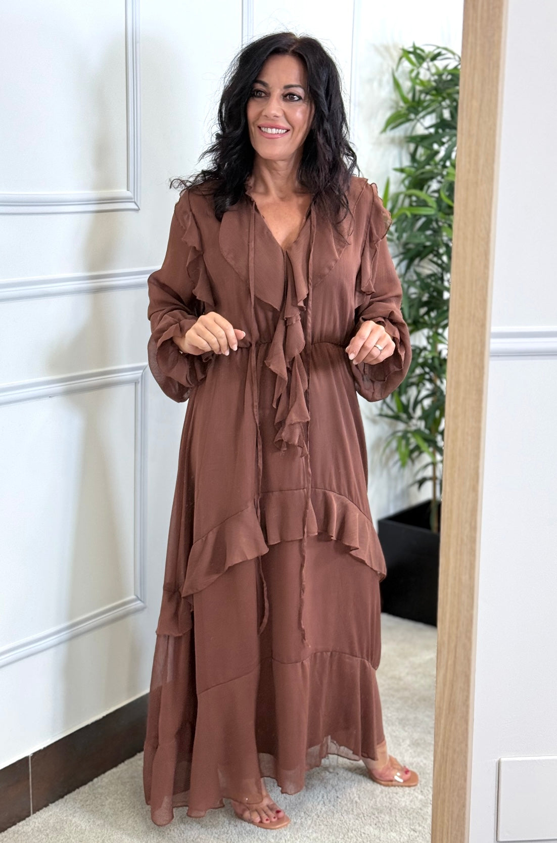 VESTIDO ARUBA CHOCOLATE