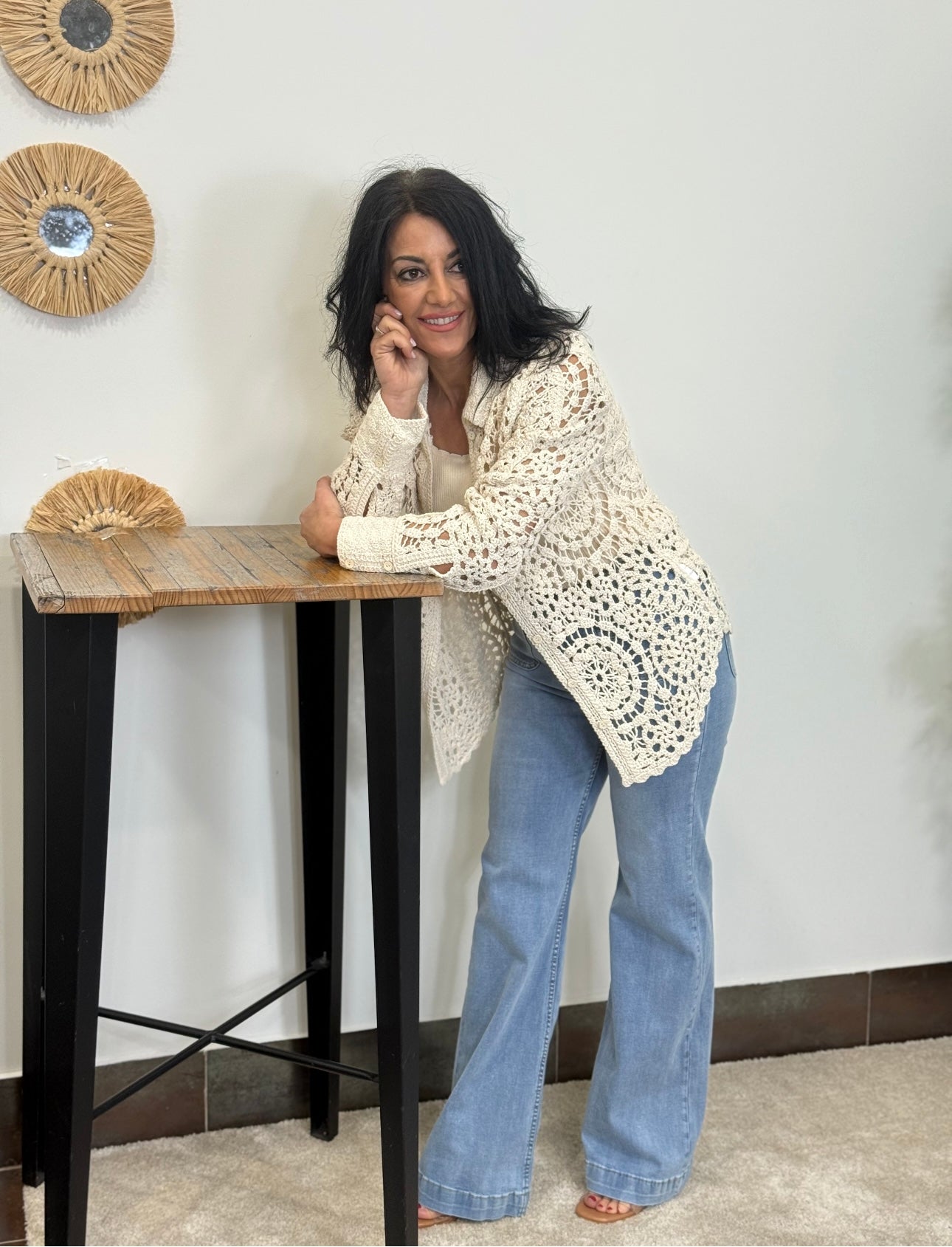 CÁRDIGAN BOHO CROCHET