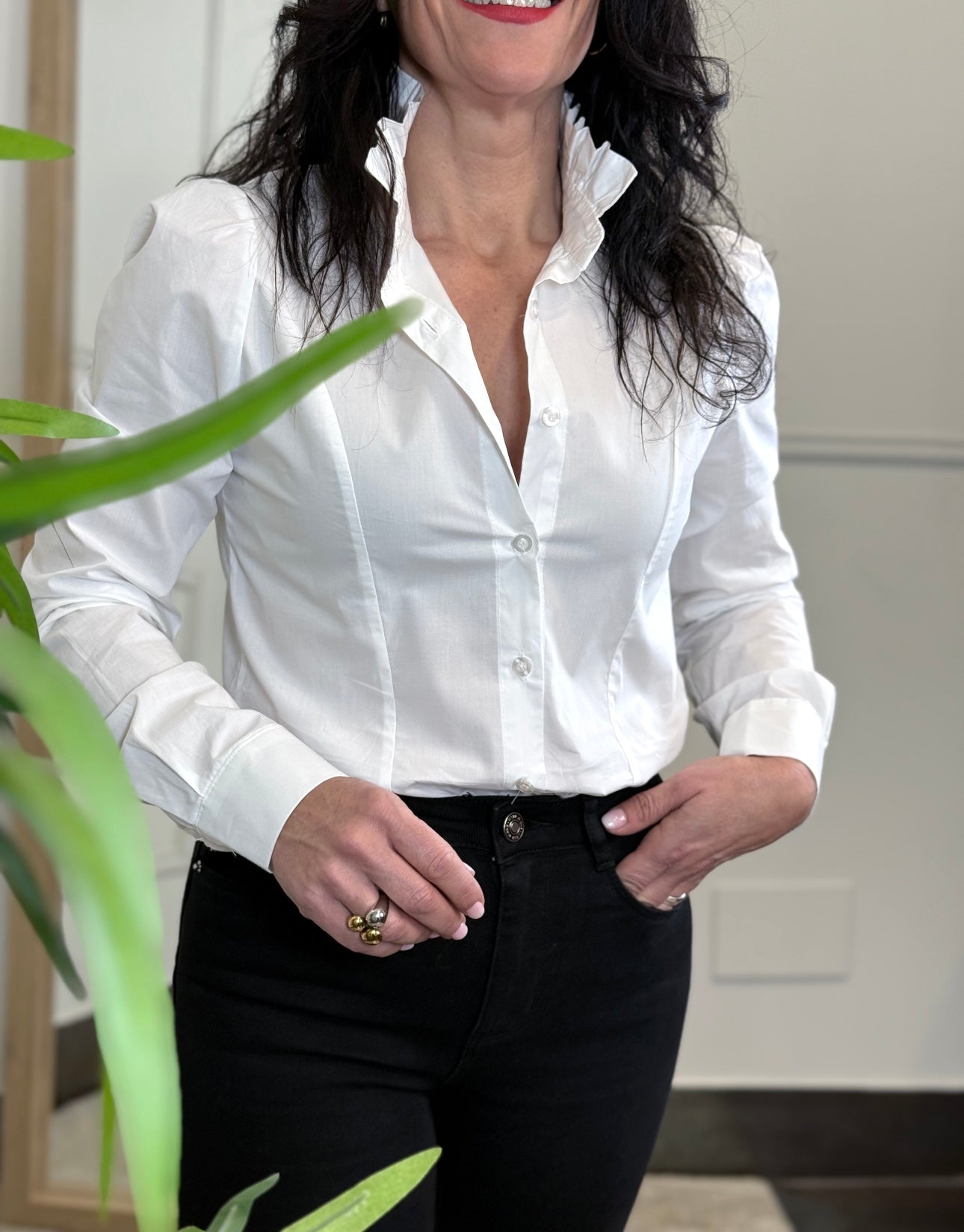 CAMISA OXFORD BLANCA