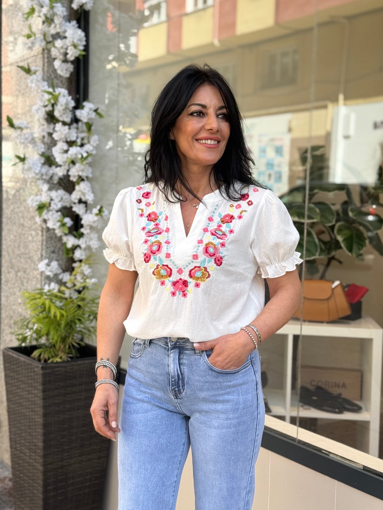 BLUSA FLORA