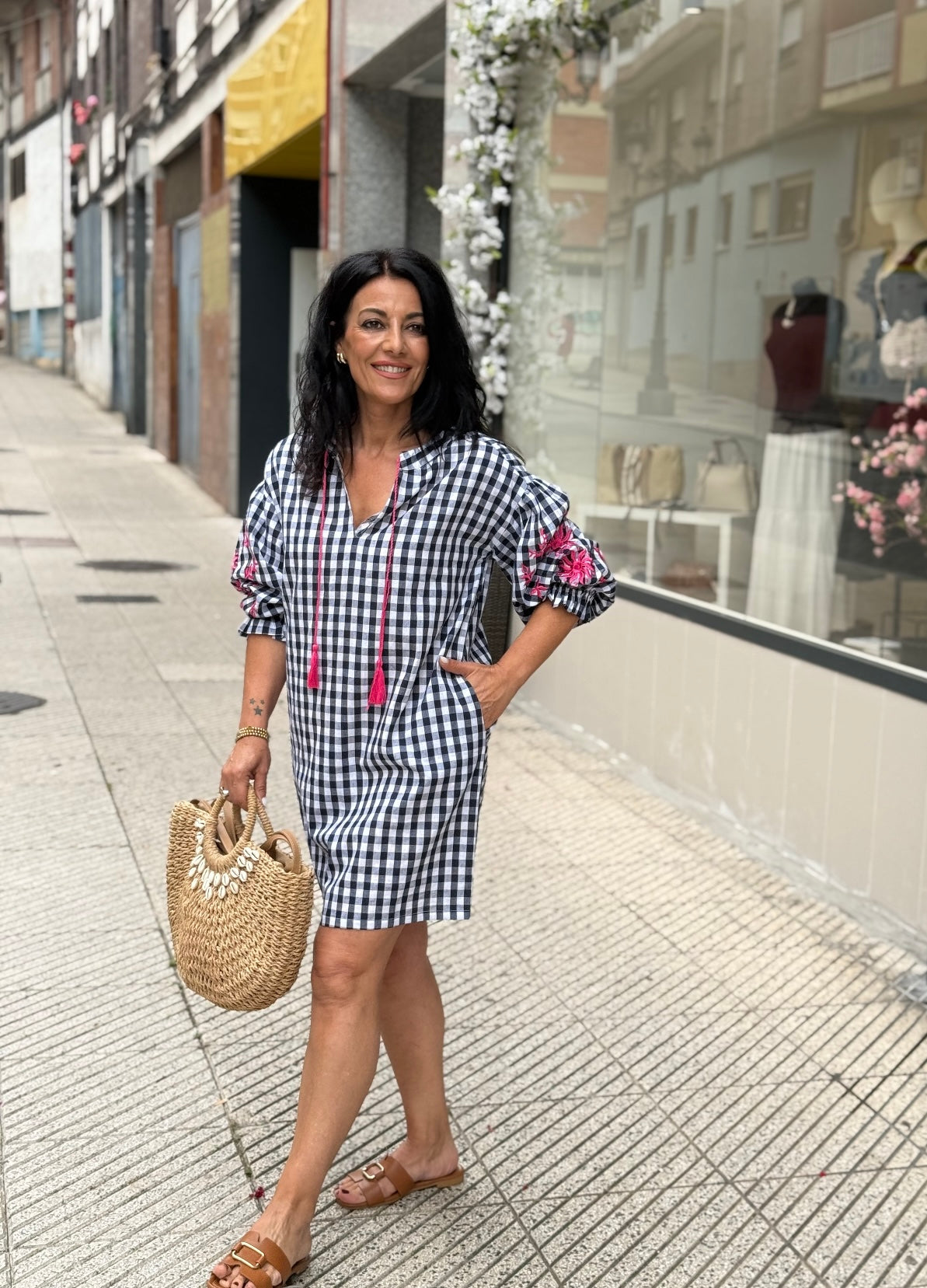 VESTIDO VICHÍ BORDADO