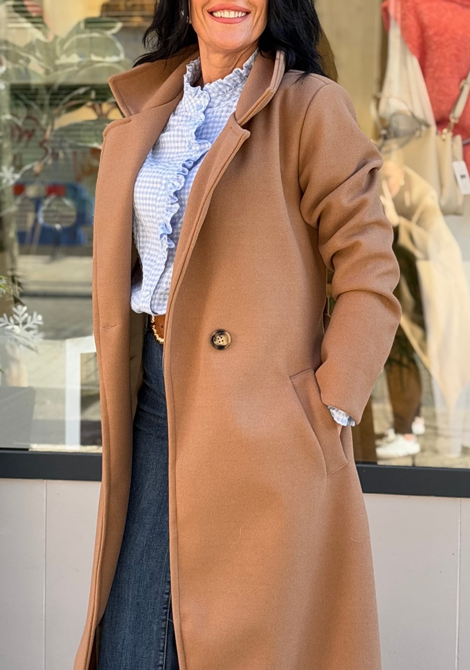 ABRIGO CHARLOTT CAMEL