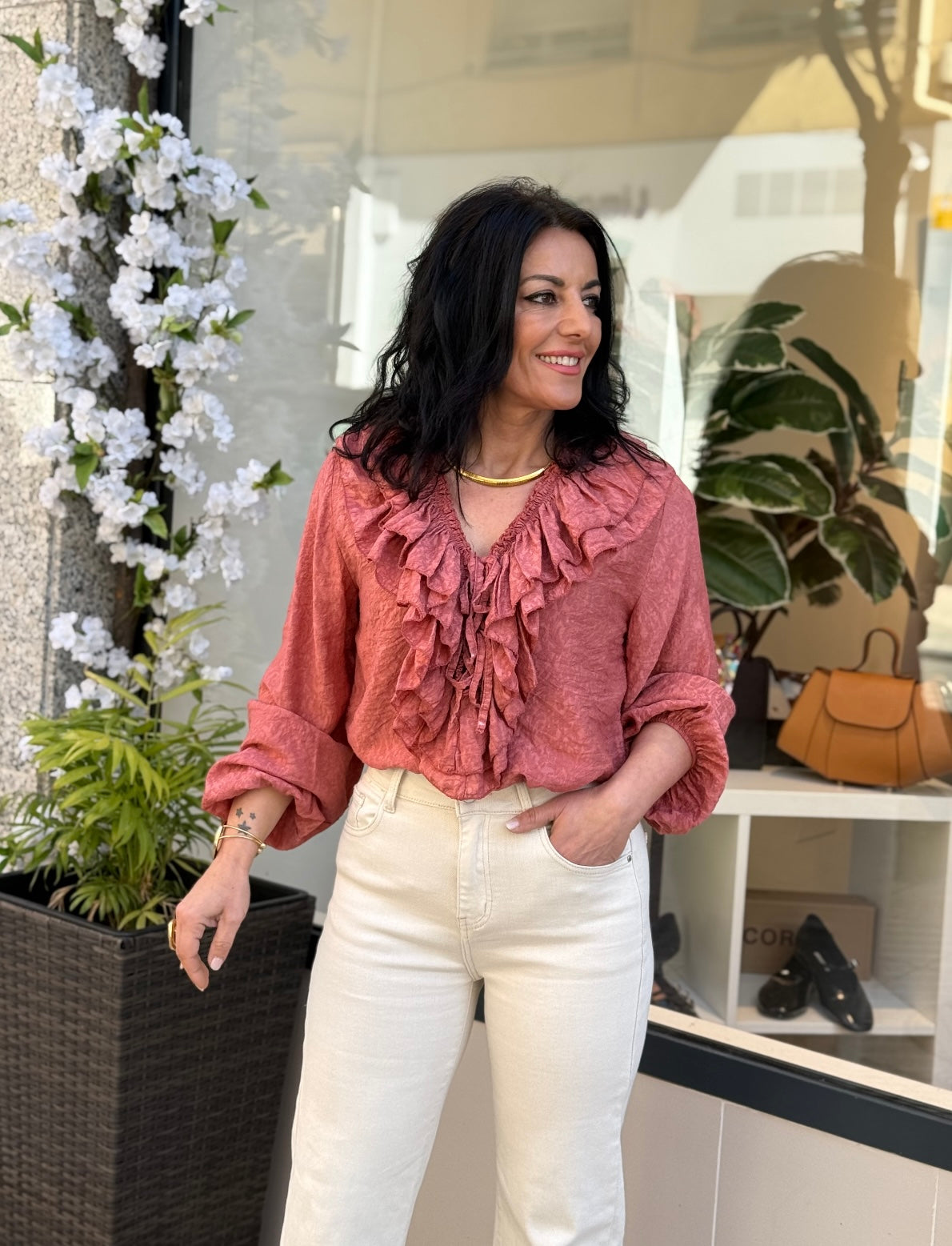 BLUSA TERRACOTA