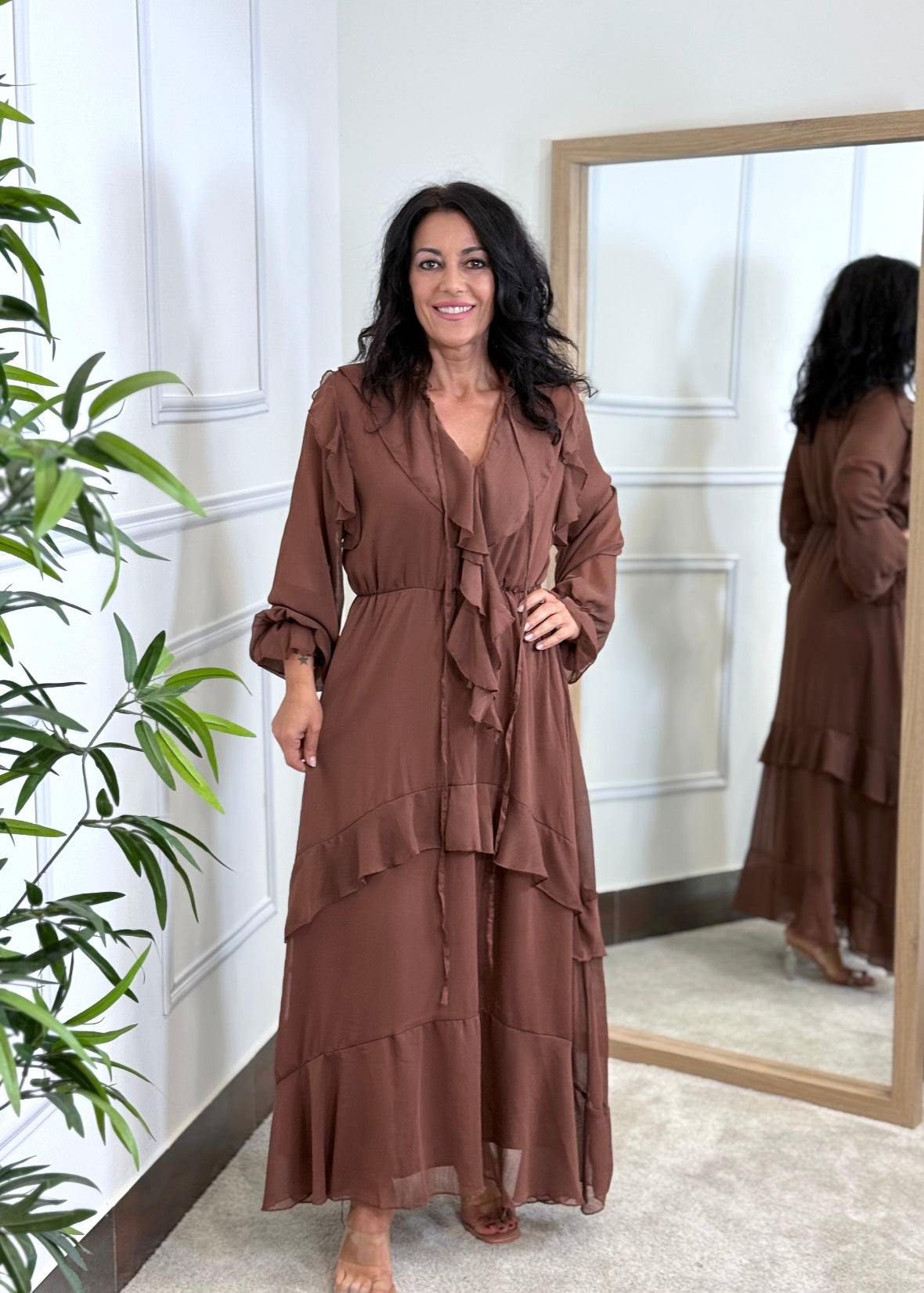 VESTIDO ARUBA CHOCOLATE