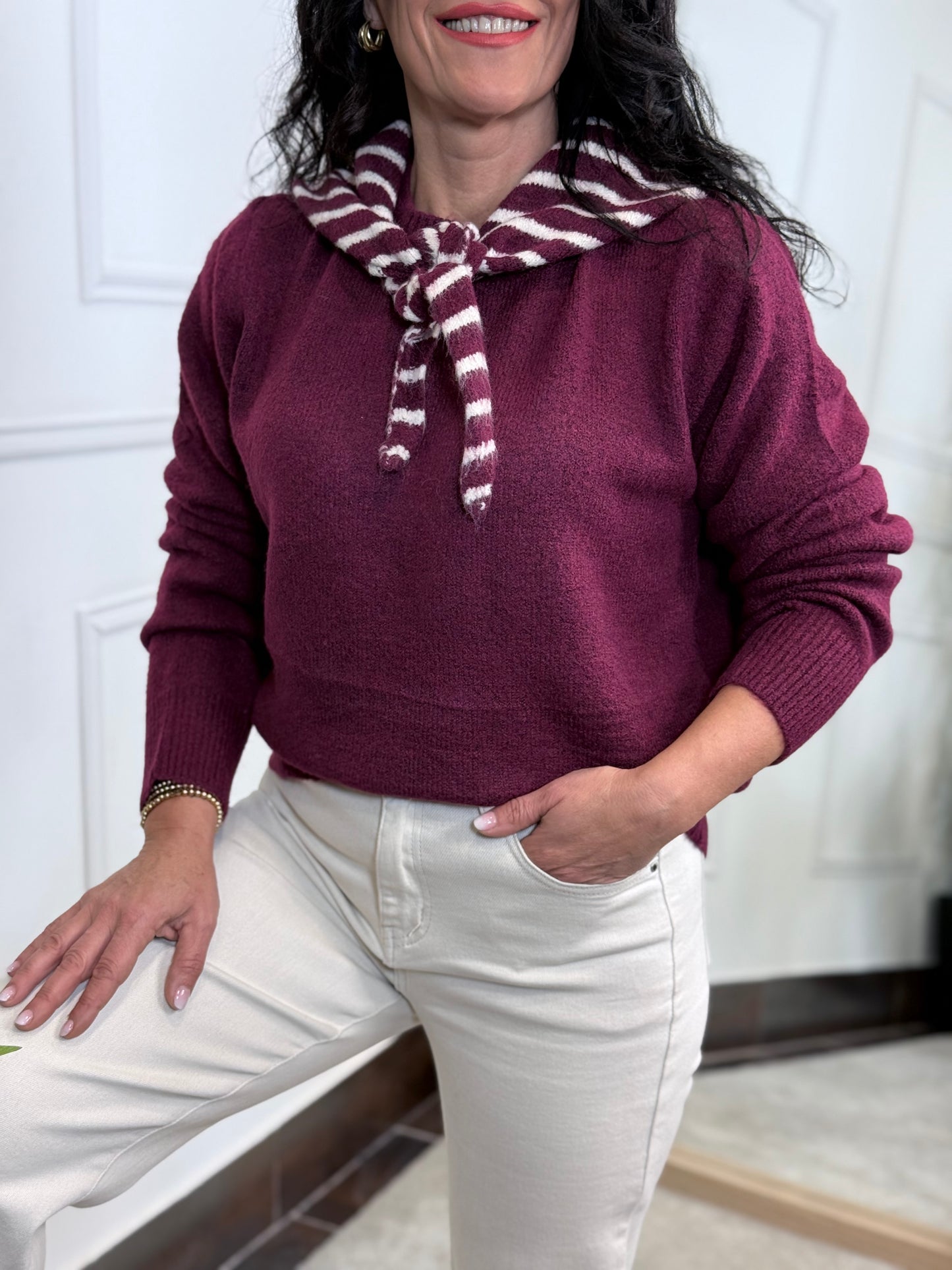 JERSEY BANDANA BURDEOS