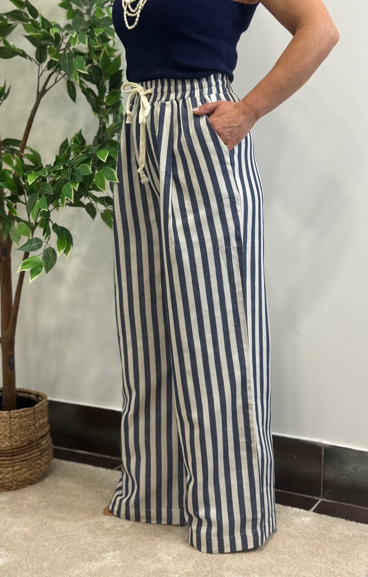 PANTALÓN RAY AZUL MARINO