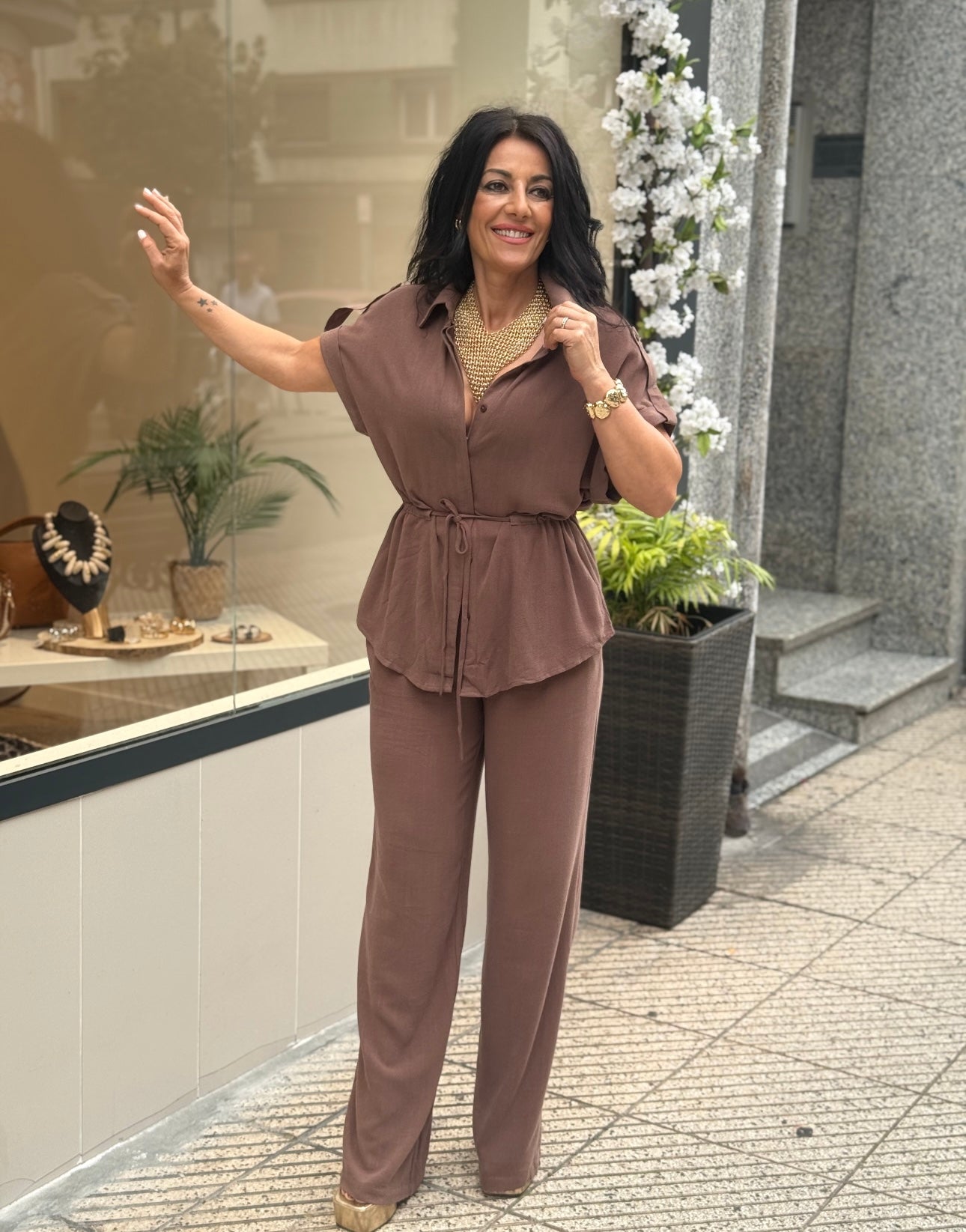 SOBRECAMISA SIRE CHOCOLATE