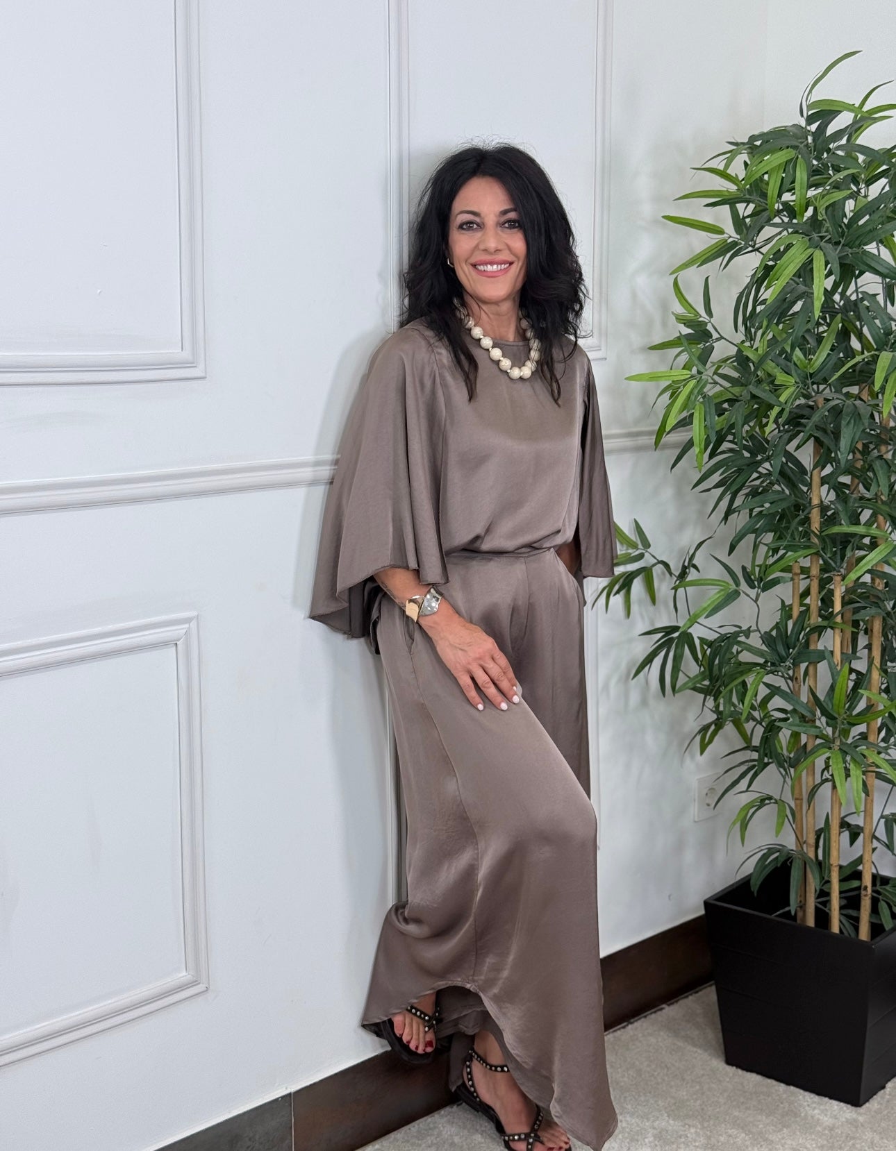 PANTALÓN DONNA CHOCOLATE