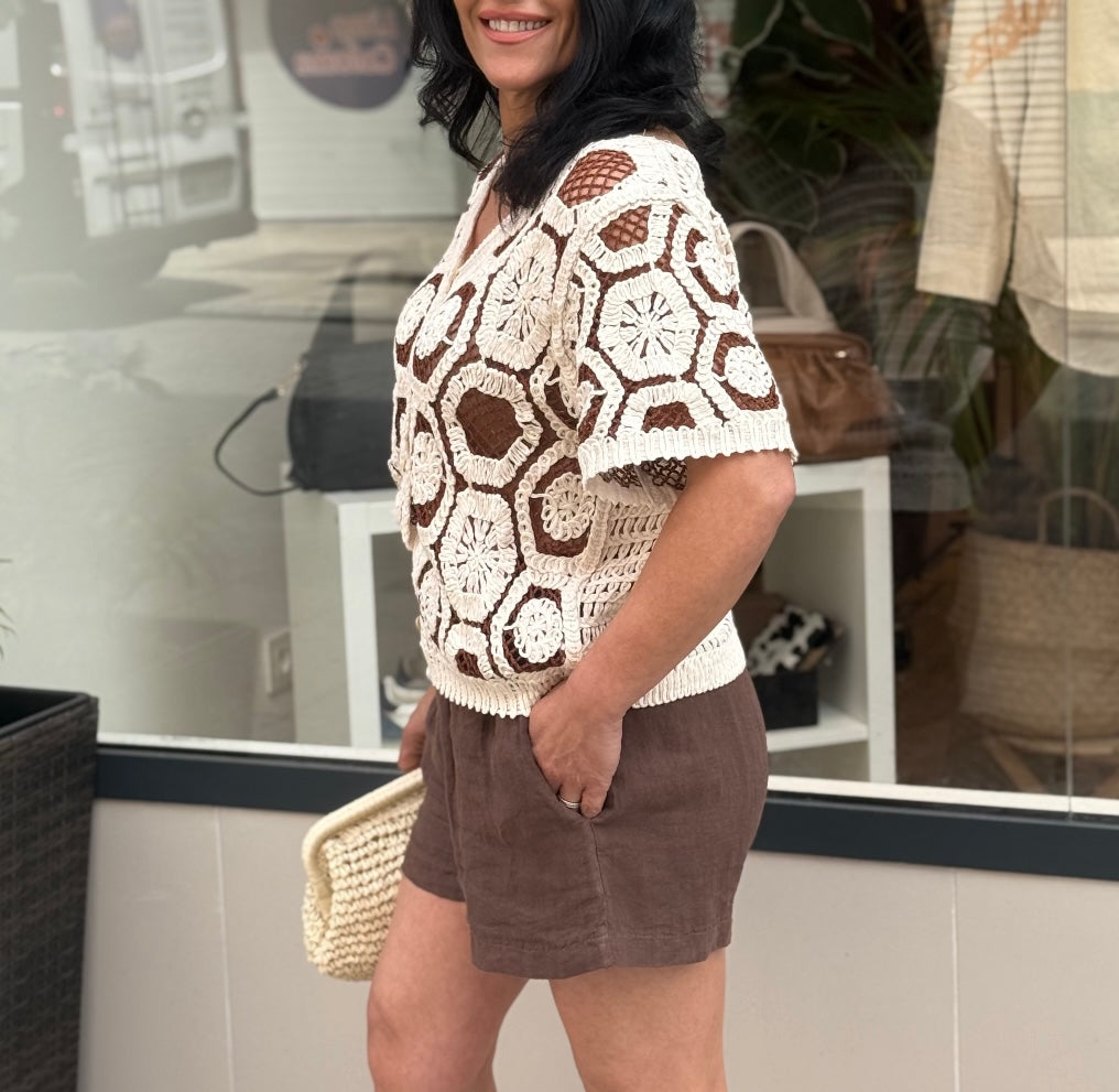 CAMISA CROCHET DOLCE